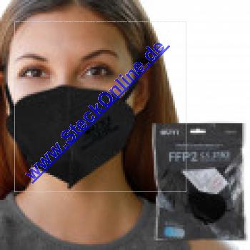 FFP2 - Mund-Nasen-Maske schwarz