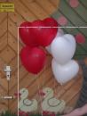 Herzballon rot  25cm