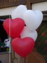 Herzballon rot Ø30cm